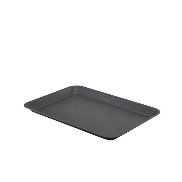 Picture of GW Black Vintage Steel Tray 31.5 x 21.5cm