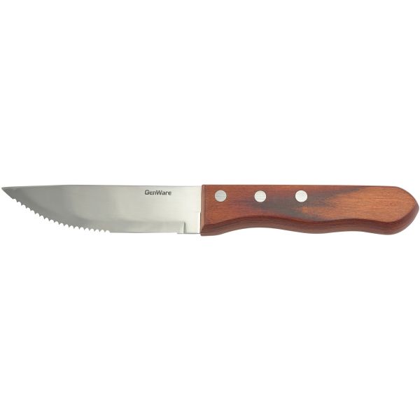 Picture of Jumbo Red Pakka Wood Steak Knife (Dozen)