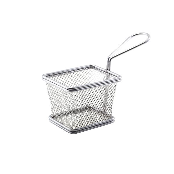 Picture of Serving Fry Basket Rectangular 10 X 8 X 7.5cm