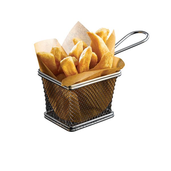 Picture of Serving Fry Basket Rect 12.5 X 10 X 8.5cm