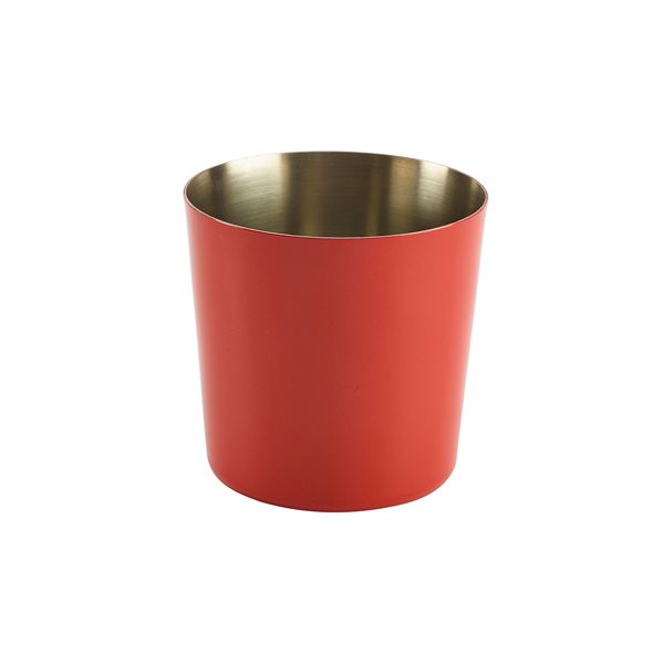 Picture of Red Stainless Steel Serving Cup 8.5 x 8.5cm