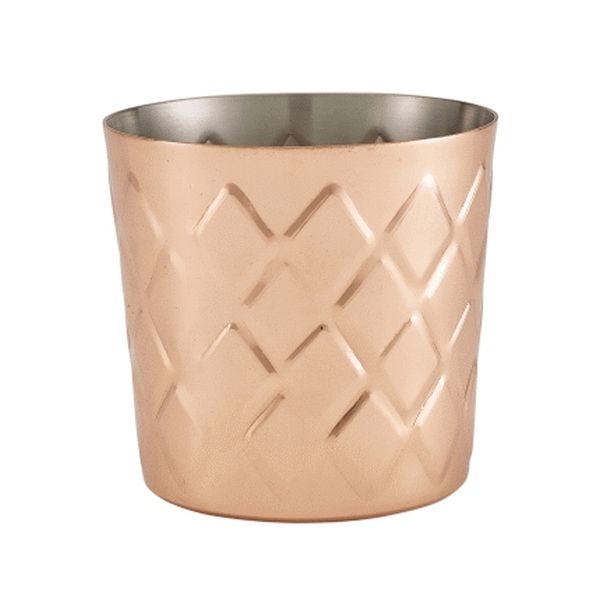 Picture of Mond Patt Copper Plated Serving Cup 8.5x8.5cm