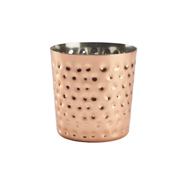 Picture of Hammered Copper Plated Serving Cup 8.5x 8.5cm