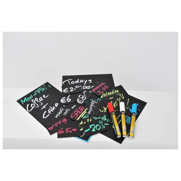 Picture of 20 Price Tags A7 + 1 White Chalkmarker