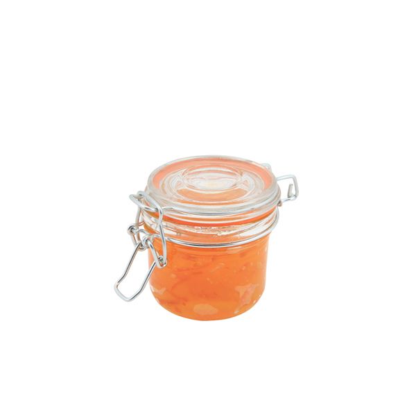 Picture of Genware Glass Terrine Jar 200ml 8.2 x 8.1cm