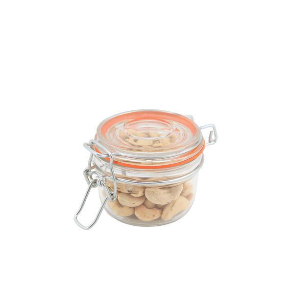 Picture of Genware Glass Terrine Jar 125ml 8.1 x 6.5cm