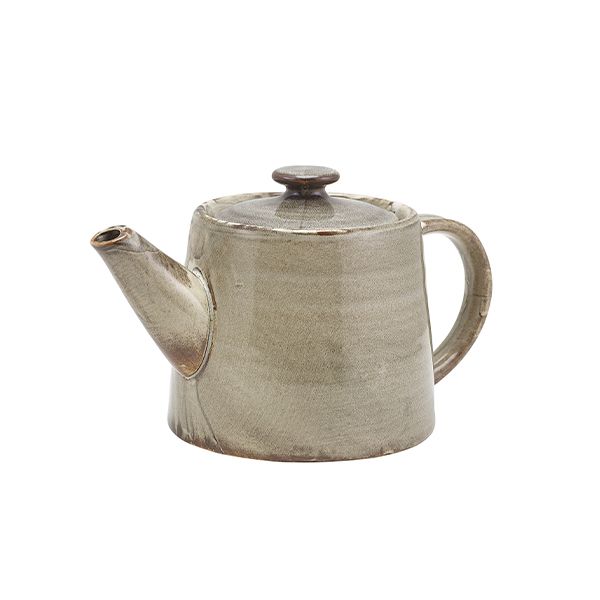 Picture of Terra Porcelain Grey Teapot 50cl/17.6oz
