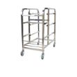 Picture of GenWare Stainless Steel Bussing Trolley