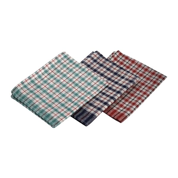 Picture of Mini Check T-Towel 43X68cm 10Pcs Mix Colours