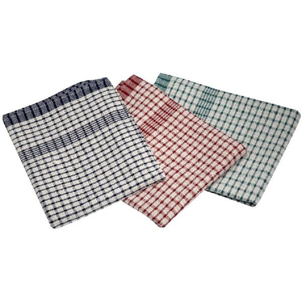 Picture of Cotton Check T-Towel 46X69cm 10Pcs Mix Colour