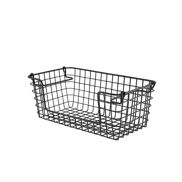 Picture of GW Black Wire Open Sided Display Basket GN1/3