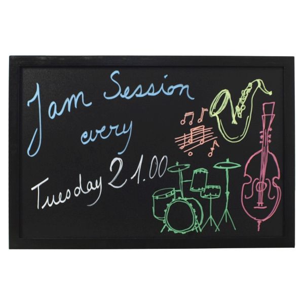 Picture of Wall Chalk Board 60 x 80cm  Black