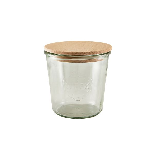 Picture of WECK Jar w Wooden Lid 58cl/20.4oz 10cm ()