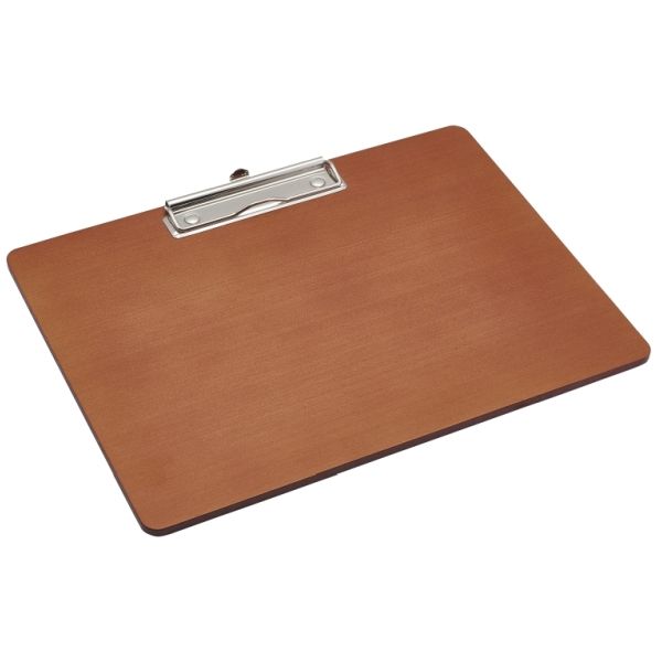 Picture of GenWare Landscape Wooden Menu Clipboard A4