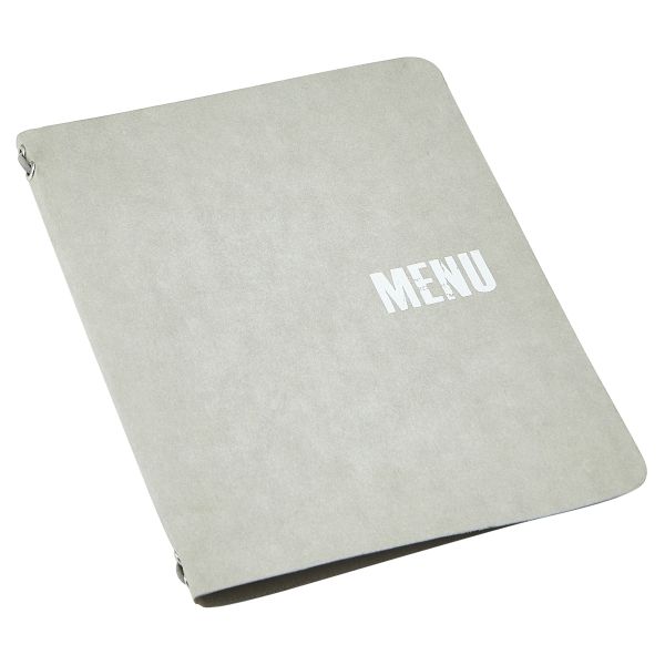 Picture of Washable Paper A5 Menu Holder Grey