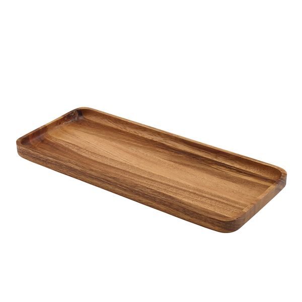 Picture of GW Acacia Wood Rect Serving Tray 30 x 13cm