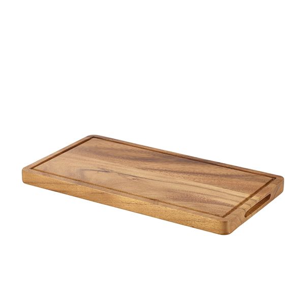 Picture of Genware Acacia Wood Serving Board GN 1/3