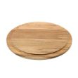 Picture of Genware Round Wood Serving / Cake Board 33cm