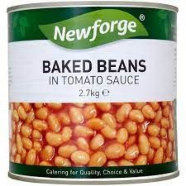 Picture of NEWFORGE Baked Beans, Catering pack 6x2.7kg (1 case) 