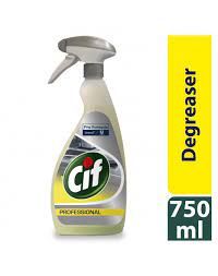 Picture of Cif Pro Formula Degreaser 6x0.75L - Ready to use kitchen degreaser for food preparation areas