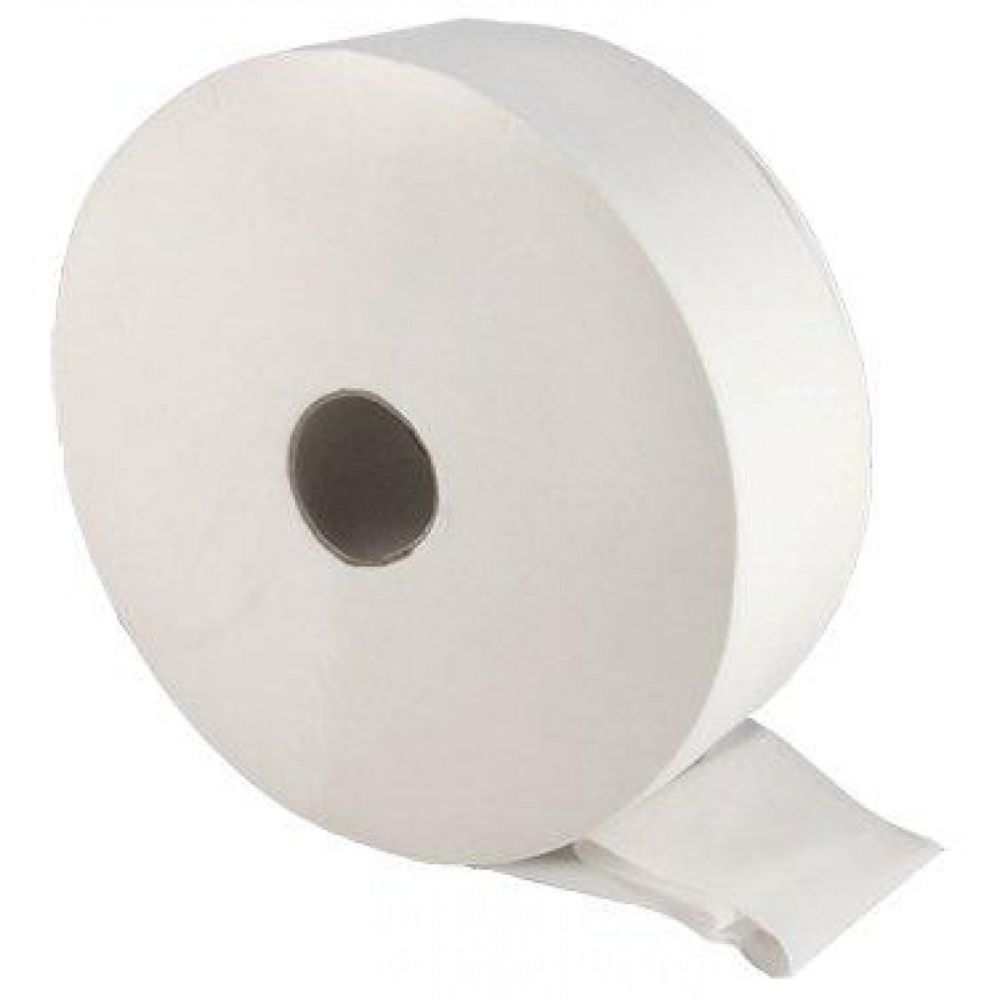 Picture of Lucart Eco Jumbo Toilet Roll 2 Ply, (812118) extra long 350m 