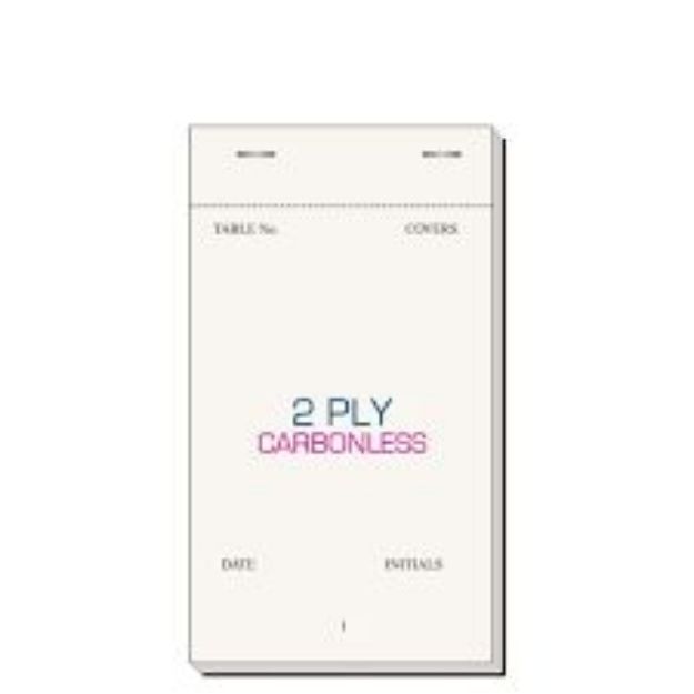 Picture of Two-Part Carbonless Order PAD-White 3.75"10pk