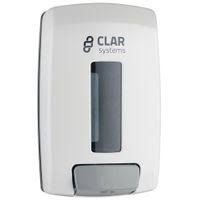 Picture of CLAR Soap Bulk Fill Dispenser, White 1 Litre tank