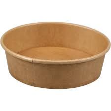 Picture of Brown Kraft Salad Bowl 38oz 1200ml 300pk