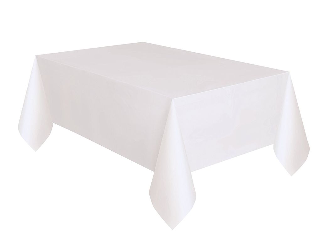 Picture of Tabsilk Table Cover 120cm White (50)