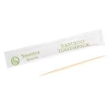 Picture of Individ. Wrapped Biod. Bamboo Toothpicks 1000