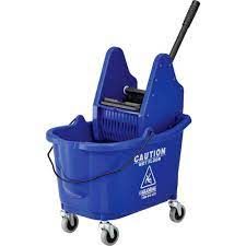 Picture of BLUE Mop Bucket And Wringer  32L