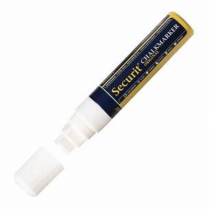 Picture of Securit 15mm Liquid Chalk Pen White
