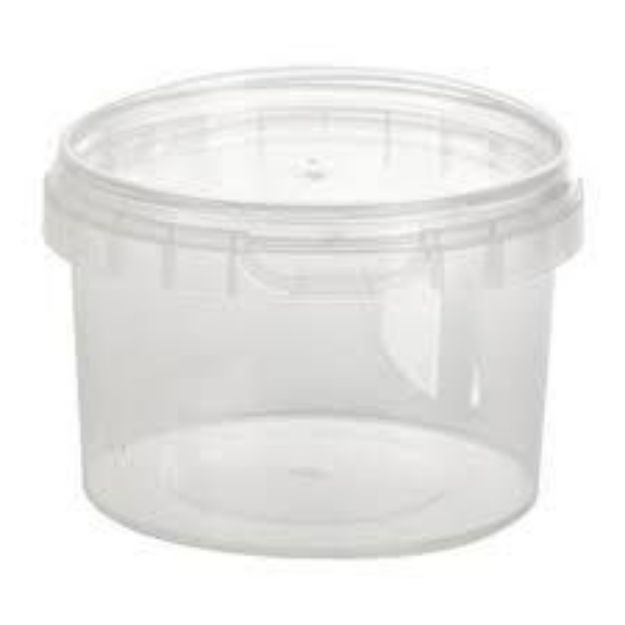 Picture of 280ml Tamper Proof Ringlock Tubs & Lid (432)