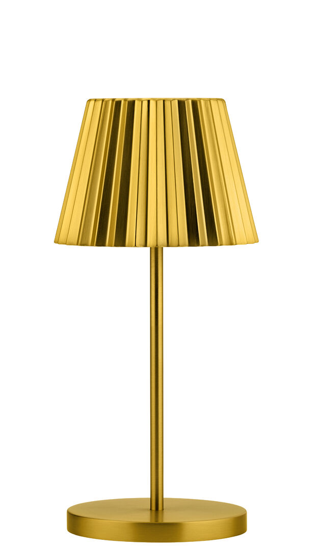 Picture of Dominica LED Cordless Lamp 26cm Brushed Gold