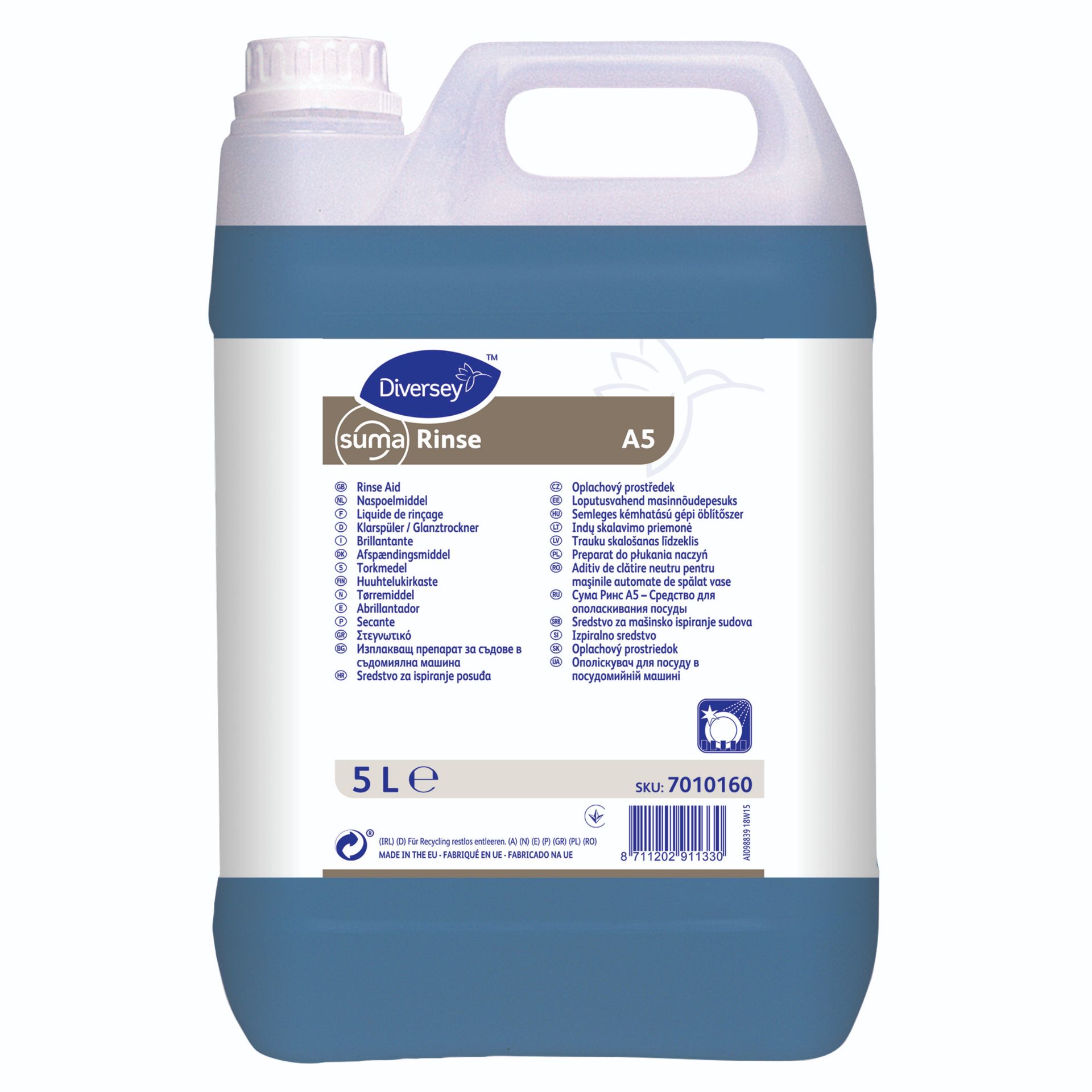 Picture of Suma Rinse A5  5L - Neutral rinse aid