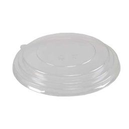 Picture of Lid for Brown Kraft salad Bowl 40oz 1330ml - PLEASE USE LEAF60LID code. 