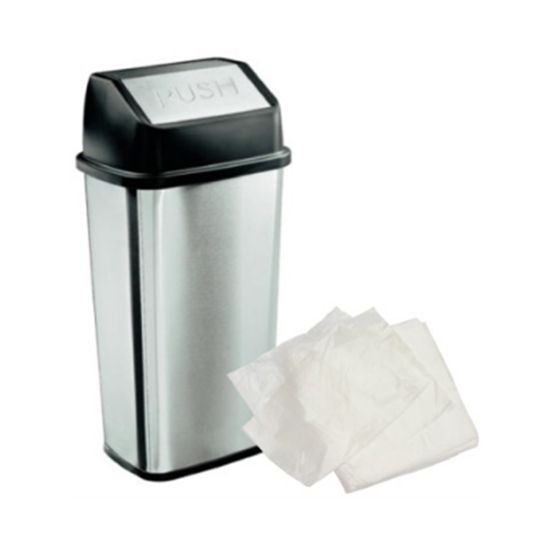 Picture of Swing Bin Liner Bag White 500pk WRS05 25"X30"