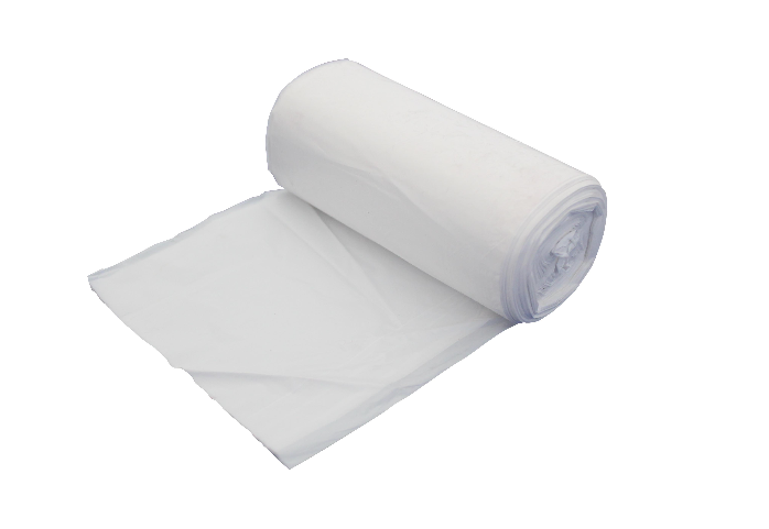 Picture of Pedal Bin Liner Bag 17x18  White 1000 WRS06A