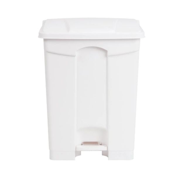 Picture of Pedal Bin Polypropylene 45L  White Medium Duty
