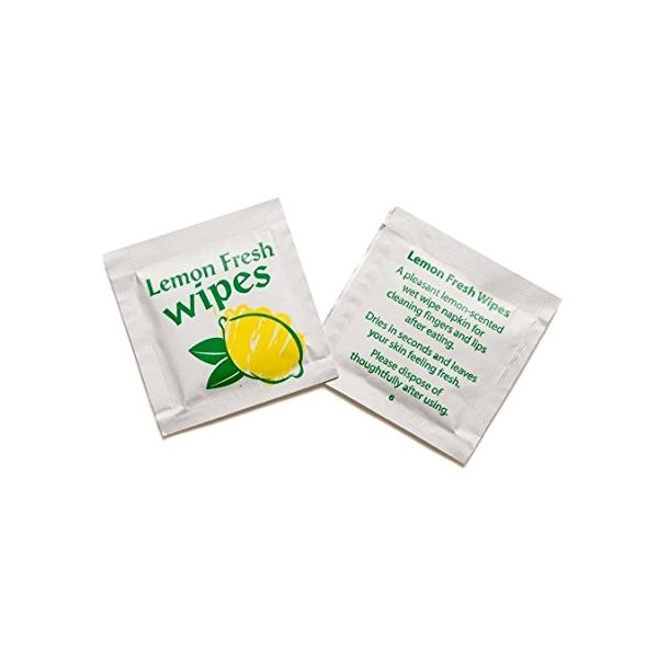 Picture of Lemon Scented Fresh Wet Hand Wipes 1000pk