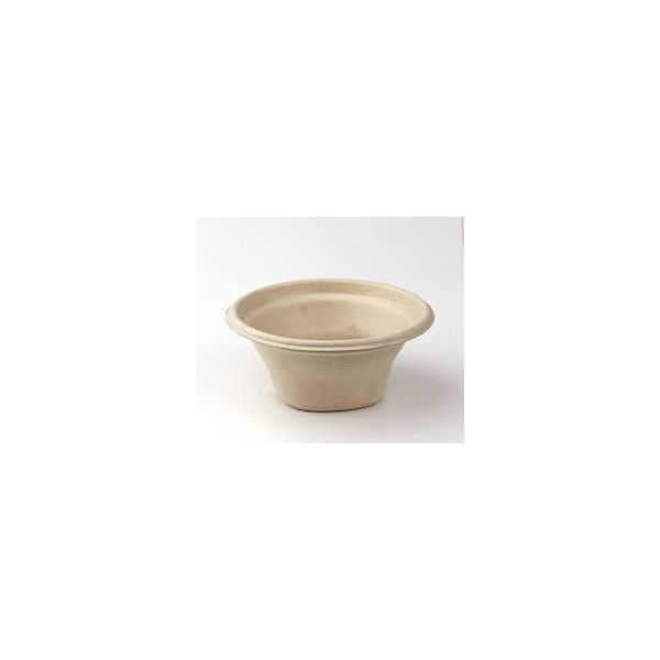 Picture of 8oz Round Pulp Bowl / Container, 1,000pk (fits lid code: PUL51201F1000-ES)