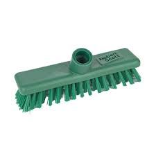 Picture of 23cm Washable Deck Scrub HEAD ONLY  Green (1)