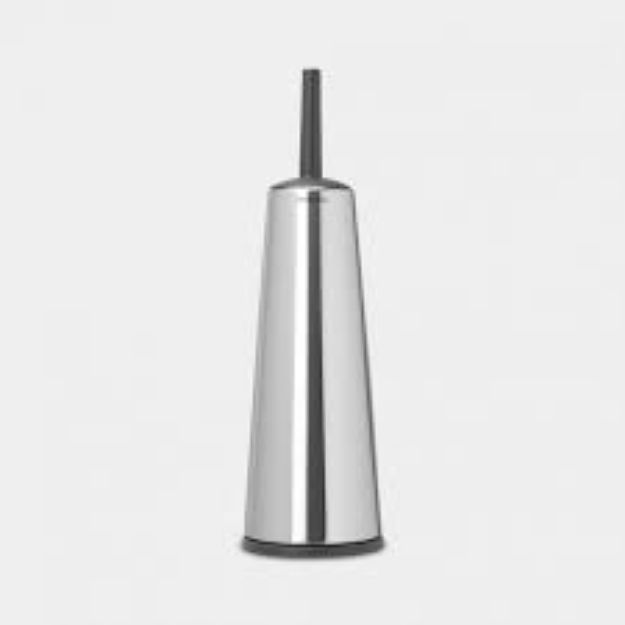 Picture of Renew Toilet Brush & Holder Matt Steel  1 set
