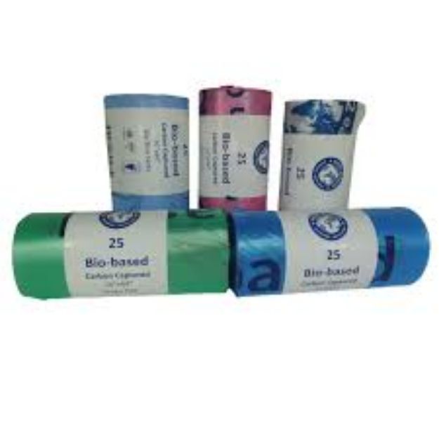 Picture of E2E Carbon Negative Bio Bag/Refuse Sacks. 29 inchx39 inch, Red Tint 200pk