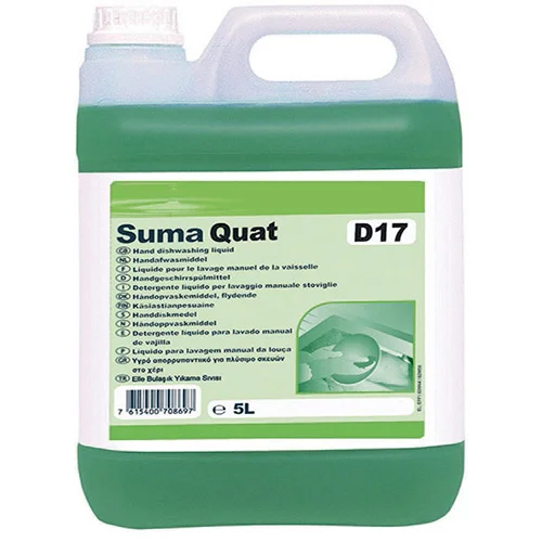 Picture of Suma Quat D1.7 5L - Bactericidal hand dishwashing liquid