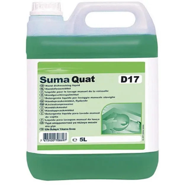 Picture of Suma Quat D1.7 5L - Bactericidal hand dishwashing liquid