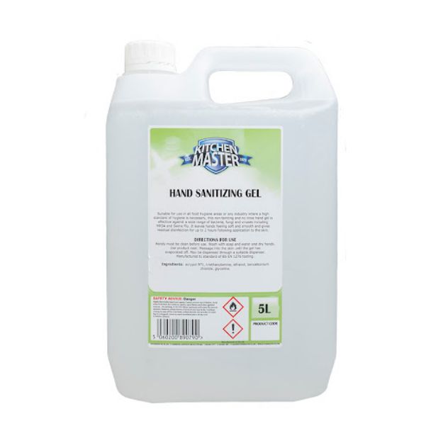 Picture of PROMO Alcohol Hand Sanitiser Gel *SALE*   5L
