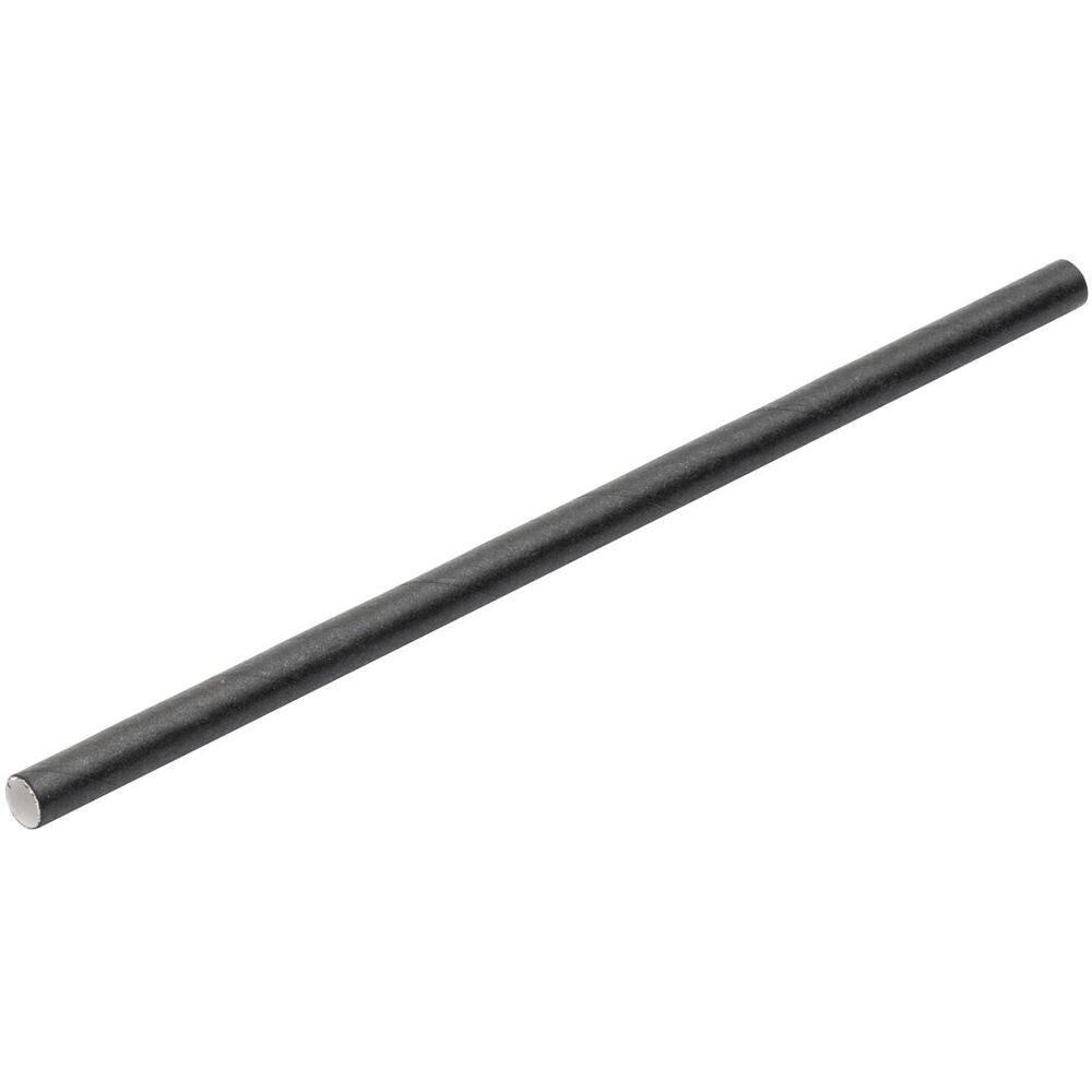 Picture of Paper Black Cocktail Straw 5.5" (14cm) 5mm Bore 250pk