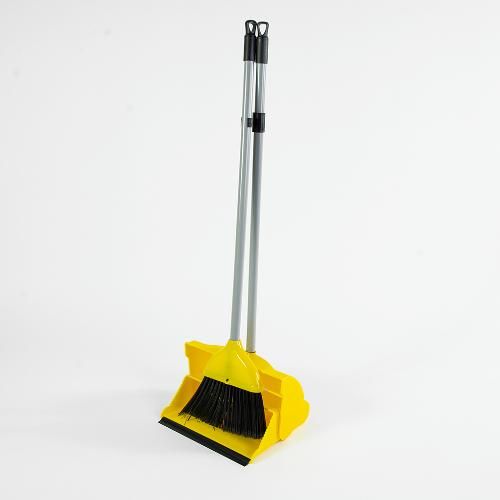 Picture of Lobby Dustpan & Brush Set With Cover YELLOW