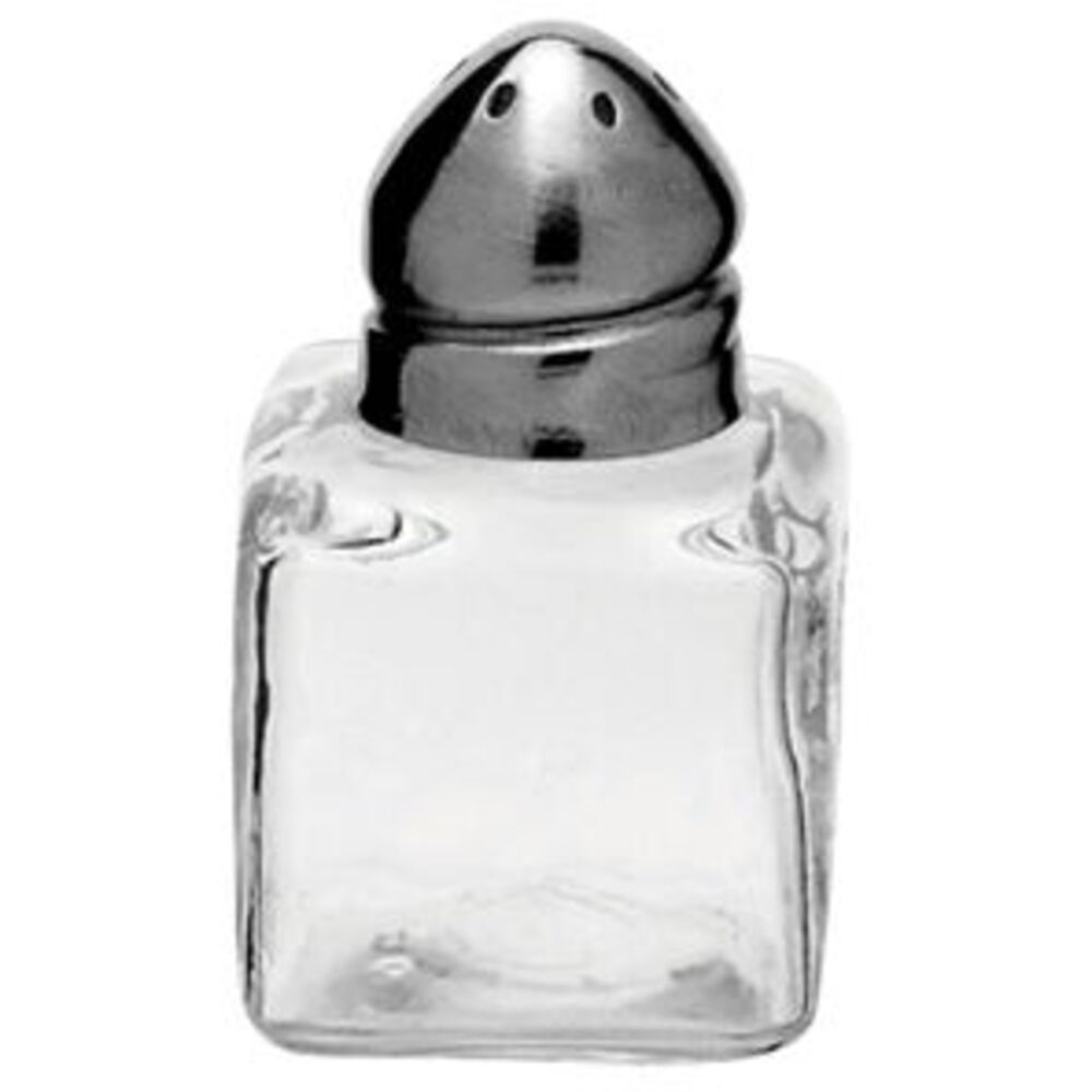 Picture of 3cm Square Salt Pot, Stainless Steel Top